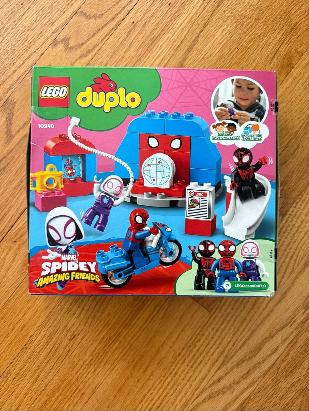 Retired - New & Sealed LEGO DUPLO: Marvel Spider-Man Headquarters Set 10940